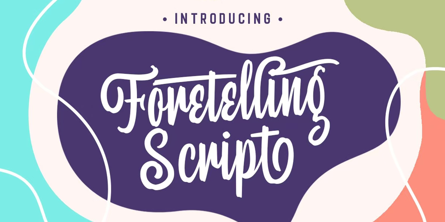Font Foretelling Script